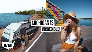 Our PERFECT RV Road Trip Across Michigan’s Upper Peninsula 😍  The Ultimate Guide [upl. by Dat746]