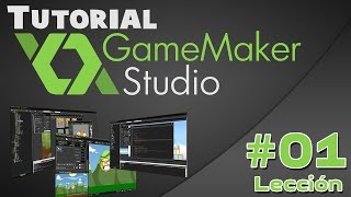 Introducción a Game Maker Studio para principiantes  Tutorial 01 [upl. by Yaf]