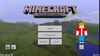 Nova Atualização Minecraft PE Pocket Edition [upl. by Tebazile]