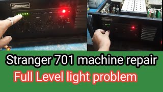 Stranger PBT 701 amplifier repair Stranger 701 amplifier level light problem [upl. by Ahsiat835]