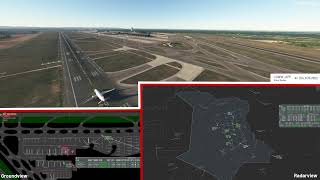 Wien Radar  LOWW APP on VATSIM [upl. by Dolan]