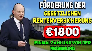 60 Senioren Neuer €1800 Rentenaufschlag für Senioren mit geringem Einkommen in Deutschland [upl. by Ennoval472]