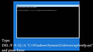 How to Fix DRIVERIRQLNOTLESSOREQUAL epfwwfpsys in Windows 10 [upl. by Steddman]