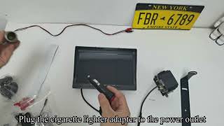 AMTIFO A10 Wireless RV Backup Camera Pairing Video [upl. by Bernhard]