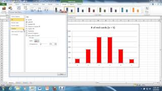 6 Creating a Basic Histogram Excel 2010 [upl. by Ayadahs]