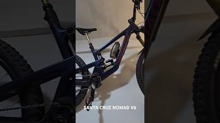 Hanging Santa Cruz Nomad V6 nomadv6 nomad santacruzbicycles bikelife mtb bike enduromtb [upl. by Artied771]