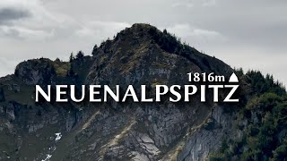 Neuenalpspitz ⛰ 1816m  Alpstein  Mountainchain 25 September 2024 [upl. by Nekciv641]