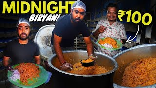 MIDNIGHT Truck Biryani 🔥 ಕೇವಲ ₹100 Chicken Biryani  Attibele Bangalore  Street Food [upl. by Connett720]