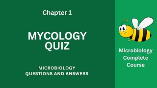 Mycology Quiz Questions Answers PDF  Mycology Class 912 Notes Ch 1 Quiz  Microbiology eBook App [upl. by Lucania]