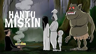 Hantu Miskin  Kartun Horor Lucu [upl. by Etteuqaj]