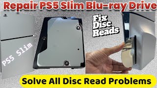 Fix All PS5 Slim Disc Read Issues  Replace Bluray Drive Laser Model  KEM497AAA [upl. by Anitsyrc]