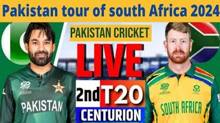 Pakistan vs south Africa  second T20 centurion  PAK vs SA [upl. by Dnalyag]