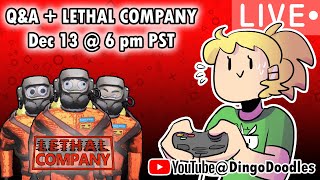 LIVE QampA while we play LETHAL COMPANY [upl. by Even]