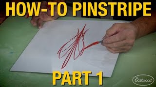 How To Pinstripe Custom Pinstripes with Rick Harris amp Kevin Tetz  Pt1 of 3  Eastwood [upl. by Grimbald]