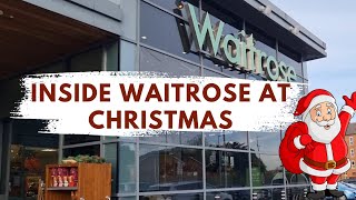 SHOP THE CHRISTMAS AISLES IN WAITROSE WITH ME 🧑‍🎄 [upl. by Adiesirb]