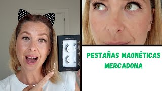 ✨PESTAÑAS MAGNETICAS MERCADONA✨RESEÑA COMPLETA pestañasmakeuplowcost maquillajebellezafacil [upl. by Lain]