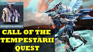 Warframe Call Of The Tempestarii Full Quest Playthrough Walkthrough [upl. by Burkhard386]