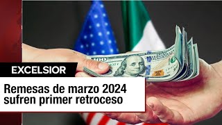 Análisis del retroceso interanual de las remesas en marzo de 2024 [upl. by Phyllys]