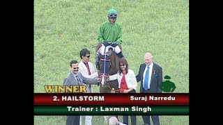 Hailstorm with Suraj Narredu up wins The Fire Haven Plate Div2 2018 [upl. by Kurtzig22]