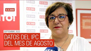 Datos del IPC de agosto [upl. by Erle]