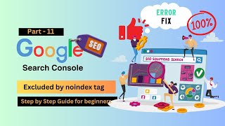 Excluded by noindex tag error  How to solve Excluded by noindex error 100 solved [upl. by Yatnahs]