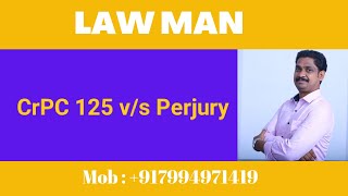 Divorce Case MalayalamFalse CrPC 125 നു എതിരെ CrPC 340 Perjury ഉപയോഗിച്ച് പ്രതിരോധിക്കാമോ [upl. by Annam]