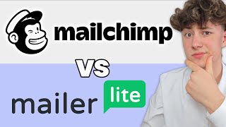 MailChimp vs MailerLite  Which One Should You Choose Comparison [upl. by Shimkus]