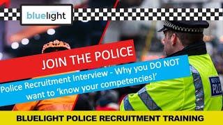 Join the Police  Interview Guidance  DO NOT Know your competencies [upl. by Swisher]