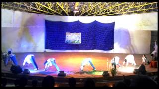 Surya Namaskar and Dance by Art of Living IISc Bangalore [upl. by Intyrb440]