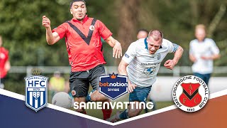 FRAAIE TREFFERS in Haarlem ⚽  Koninklijke HFC vs AFC  Samenvatting Betnation Divisie 2324 [upl. by Ettenuahs]