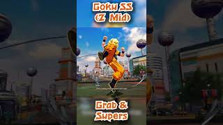 Amazing Sparking Zero Grab amp Supers Goku SS  Z Mid [upl. by Nuajed]