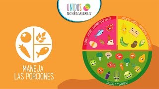 Conoce la importancia de comer en porciones adecuadas [upl. by Atteugram]