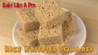 Best Rice Krispies Squares Recipe [upl. by Hoffarth438]