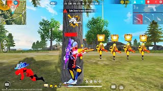 how to free fire gameplay in pc  solo vs squte 100fps ultra grapics gameplay  ALM Gaming  intel [upl. by Pearline767]