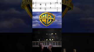 WARNER BROS Intro on Piano [upl. by Annaeerb]