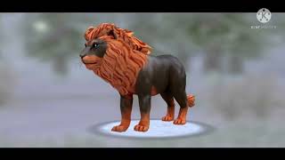 Wildcraft vs real life lion skins in real life [upl. by Nordna525]