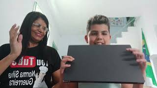 UNBOXING DO NOTEBOOK SAMSUNG GALAXY [upl. by Ingraham645]