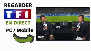 Tuto Comment Regarder TF1 en Direct sur Internet depuis létranger  PC et Mobile [upl. by Nnylannej]