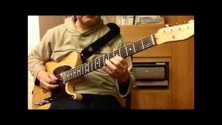 Alone Together  Jazz Guitar playing with Telecaster [upl. by Airahcaz]