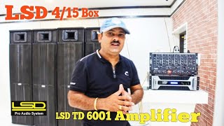 FULL DETAIL LSD 2150 WATT BOX 415 TD CLASS 6001 AMPLIFIER LSD 5 CHANNEL AMPLIFIER LSD CROSSOVER [upl. by Snell]