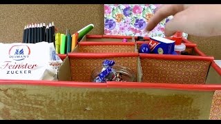 Aufbewahrungsboxen selber machen  DIY Aufbewahrungsbox für dein Zimmer [upl. by Liuqa]