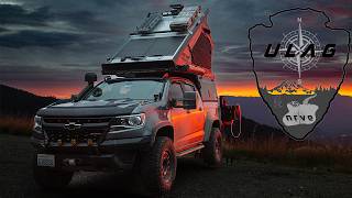 Northern Lights and Epic Sunsets near Mt Baker in the Lone Peak Camper [upl. by Aliam]