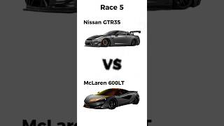 Nissan GTR35 vs McLaren 600LT 🤯🏁 [upl. by Elysia]