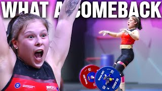 W55kg European Weightlifting Championships 2023 [upl. by Joao]