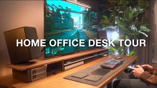 The ULTIMATE Productivity amp Gaming Desk Setup  2023 Home Office Tour [upl. by Robinet]