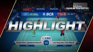 Lee Yong DaeYoo Yeon Seong KOR VS Markis KidoAgripinna Prima INA  BIOSSP2015 [upl. by Ykcaj]