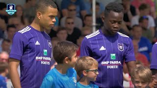 KDBCup 2018 FINAL  RSC Anderlecht  AZ Alkmaar highlights [upl. by Kaazi]