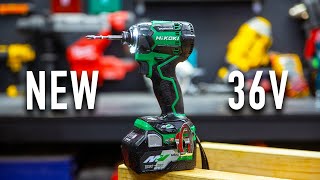 FIRST LOOK Hikoki 36V Brushless Impact Driver WH36DC [upl. by Eahsram531]