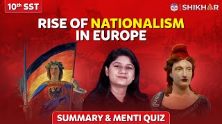 Rise Of Nationalism In Europe  Chapter 1  History l Class 10  SHIKAR 2024 [upl. by Targett267]