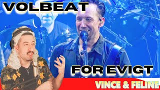 FIRST TIME HEARING  Volbeat  For Evigt Live from Telia Parken 2017 ft Johan Olsen [upl. by Shull]